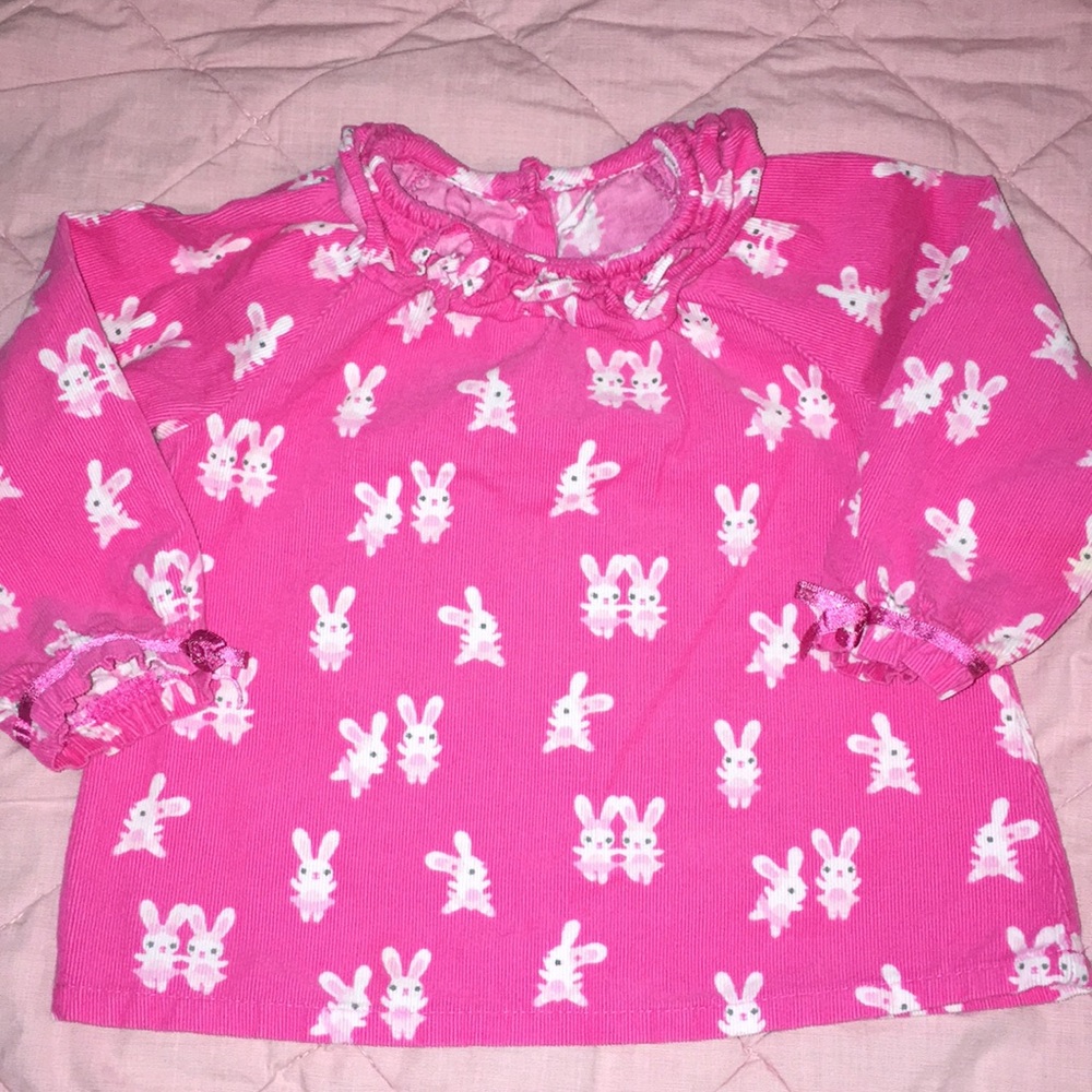 Bunny Corduroy Shirt-  18-24 months